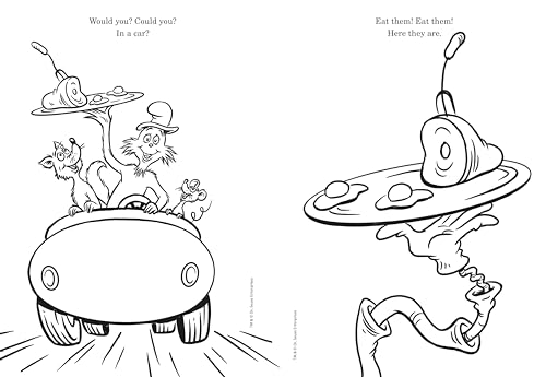 Dr. Seuss: Green Eggs and Ham Painting Book: Coloring and Activity Book with Paint Box (Green Eggs and Ham Novelty Books) - Image 4