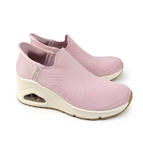 Image of Skechers Women's Uno Wedge - Kickin' Knit Hands Free Slip-ins Sneakers