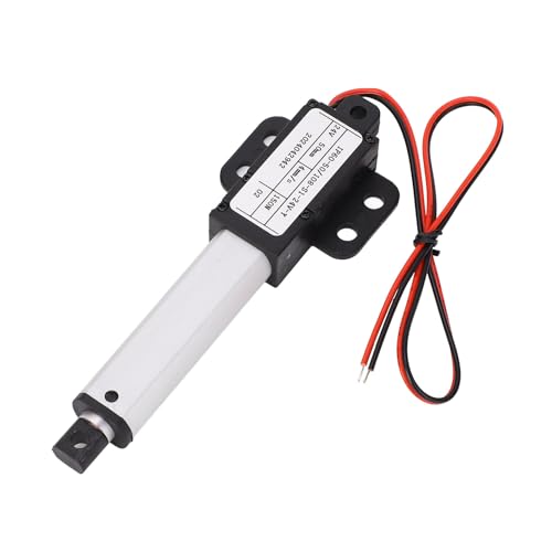 Mini Electric Linear Actuator with Limit Switch for Industrial Machinery and Ventilation 50mm Stroke 150N Thrust DC24V
