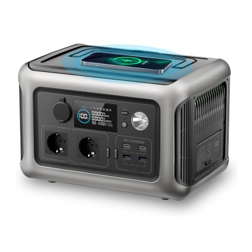 ALLPOWERS R600 Tragbare Powerstation, 299Wh LiFePO4 Batterie...
