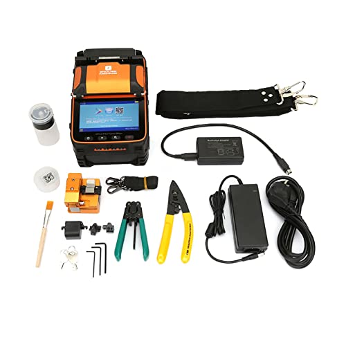 Máquina de empalme de soldadura de fibra óptica inteligente automática AI-9, máquina...