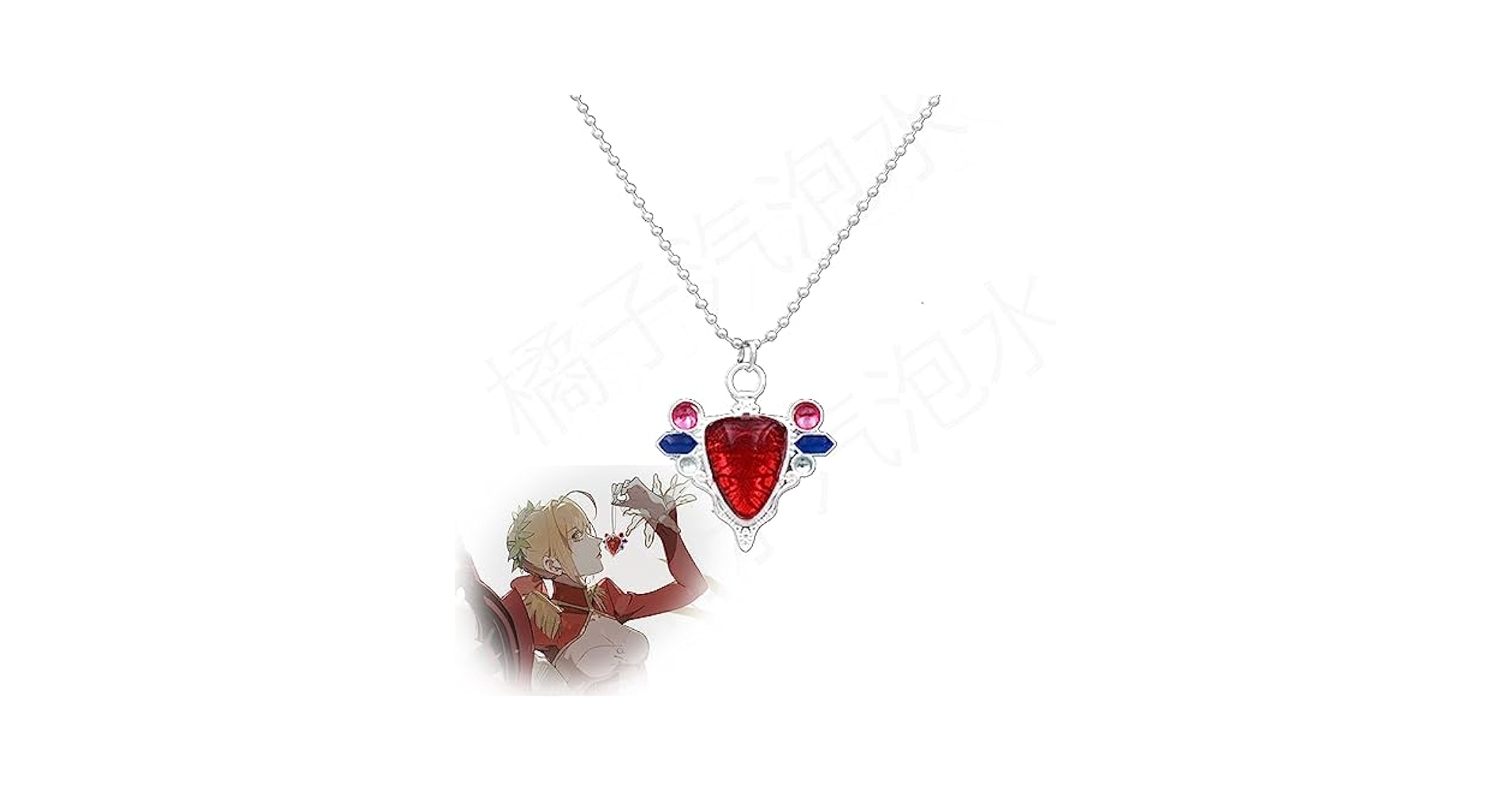 Amazon.co.jp: [NABEN] ジョジョの奇妙な冒険 ネックレス