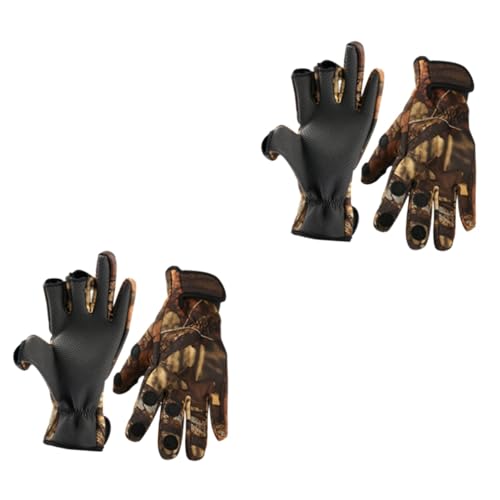 Gants de cyclisme chauds en néoprène YARNOW L, 2 paires de couvre-mains thermiques
