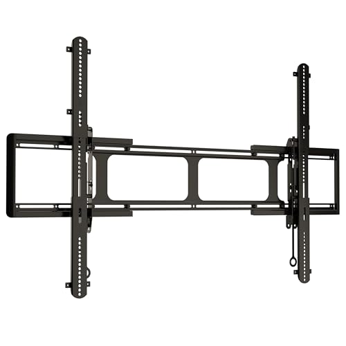 SANUS XL Fixed TV Wall Mount for 65"-140" Screens up to 300lbs – 1.96" Low Profile TV Mount w/Universal Design Fits VESA Patterns up to 1100x700mm - Easy Install w/Included Drill Template & Hardware