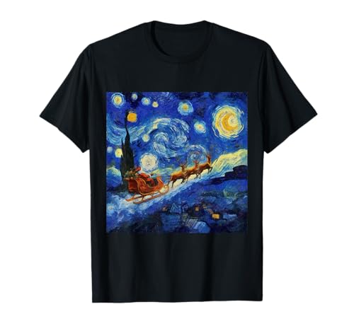 Nuit étoilée St Nicolas Arrive à Saint-Rémy T-Shirt