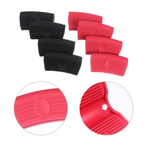 Fundas para asas de ollas de silicona Tofficu para una cocina segura en casa 5