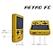 BAORUITENG Handheld Game Console , Retro FC Game Console 3 Inch Screen 500 Classic Games TV Output Game Player with 1PCS Joystick , Birthday Present for Children (Yellow)