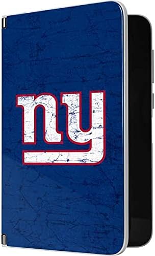 Skinit Tablet Decal Skin Compatible with Surface Duo - Officially Licensed NFL New York Giants Distressed Design