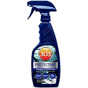 303 Protectant – Automotive Interior And Exterior – Ultimate UV Protection – Helps Prevent Fading And Cracking – Repels Dust, Lint, And Staining – Non Greasy Finish, 16 fl. oz. (30382-6PK)