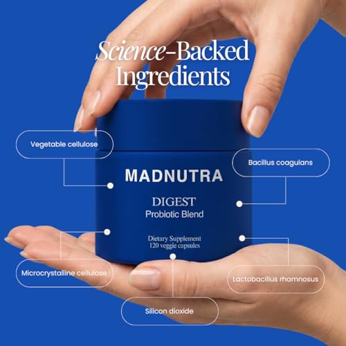 Probiotic for Digestive Health - Bloating Relief Daily Probiotics for Women and Men 750 Million CFU 10 Strains - Enteric Coated Vegan Capsules for Gut Health & Immune Support (120ct) - Image 3