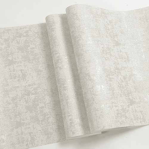 Swehooirt Betonoptik Tapete Weiß Putz Beton Architekt Vliestapete Weiß Vlies moderne Design Optik Tapete Struktur Premium Industrial stucco vliestapete