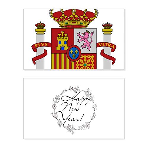 Tarjeta conmemorativa de Año Nuevo de España, comparta el orgullo e ilusión en estas fiestas