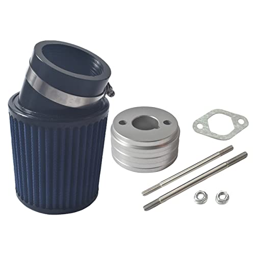 VCUJSUC 58mm Air Filter Adapter Kit For the Coleman CT100U Mini Bike (Blue)