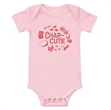 Chunky Deli Char-Cutie Baby Bodysuit (Pink, 3M)