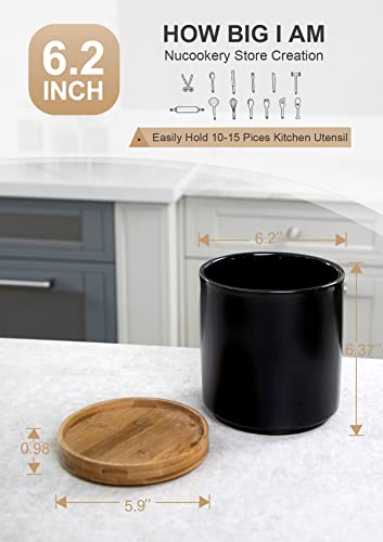 image for Nucookery 360° Rotating Utensil Holder, 7.2