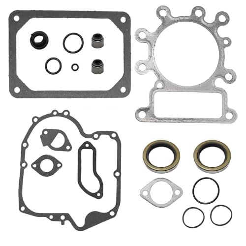 Image of Engine Gasket Complete Kit Replacement for B&S Lawn Mower Replaces 796187 697191 792621 794150 796187