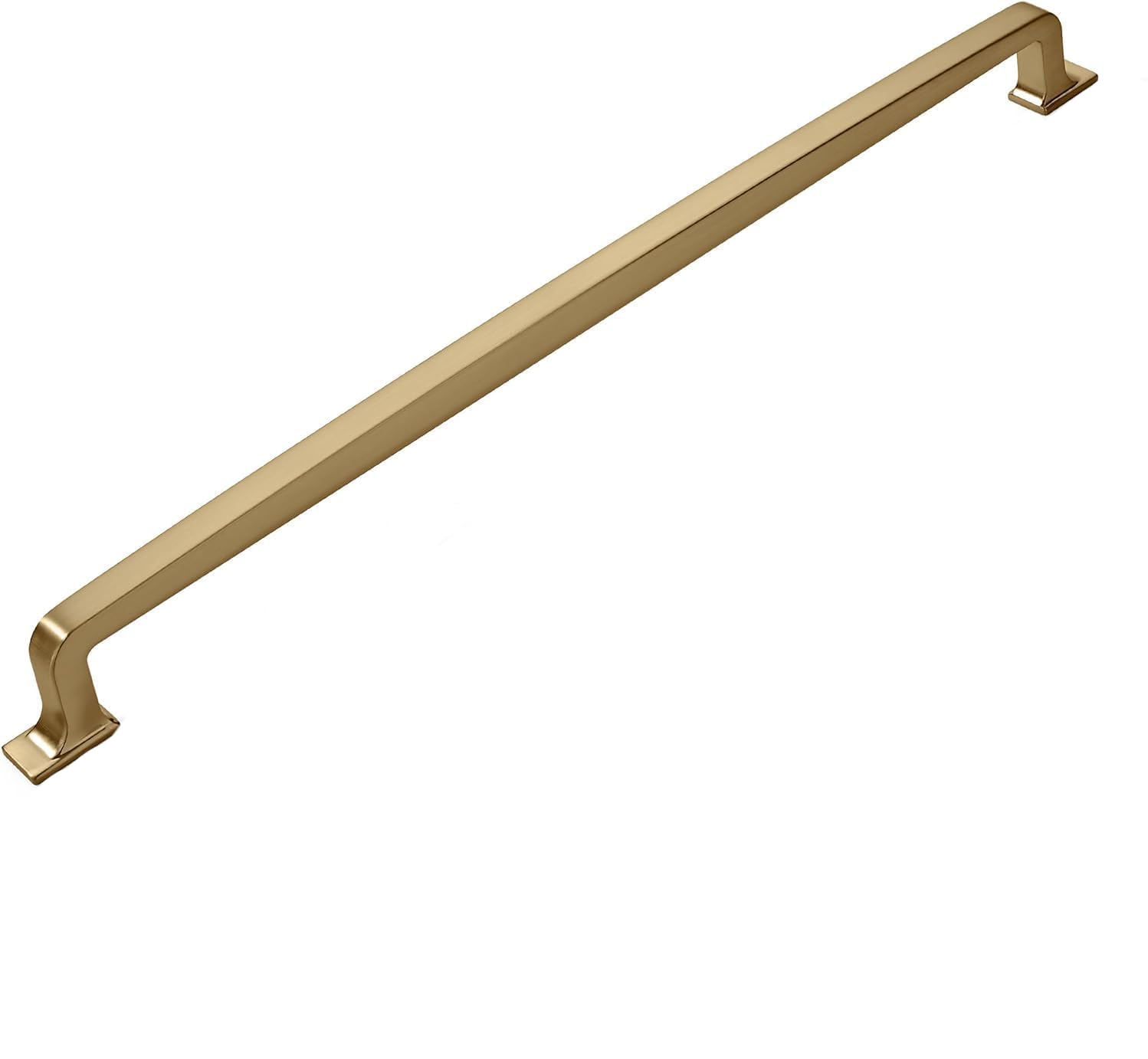brushed brass 18 in (457 mm) CTC appliance pulls product photo