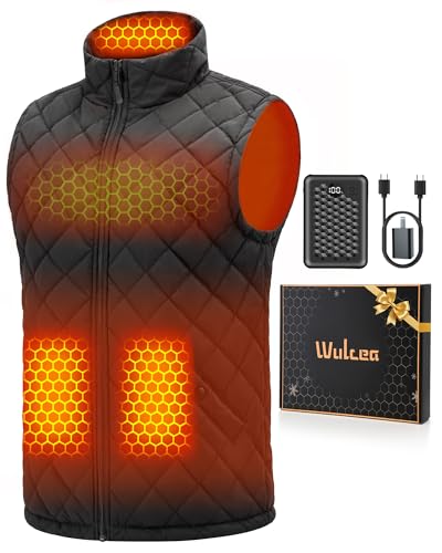 Men Puffer Heated Vest with Graphene Tech