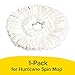 Hurricane Spin Mop Replacement Mop Head by BulbHead, Blue
