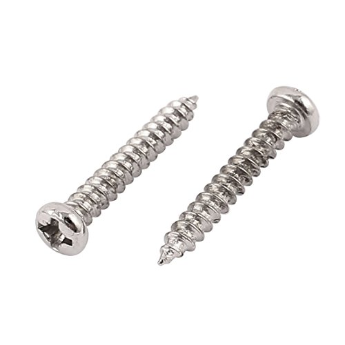 Set de 50 tornillos autorroscantes M3 x 20 mm acero inoxidable miniatura 2