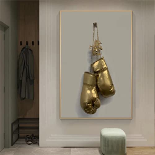 Toile de boxe inspirante pour dynamiser la décoration de votre bureau et salon