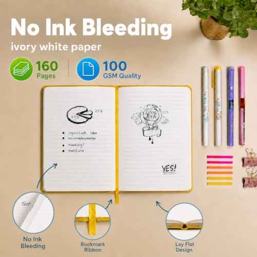 Cuaderno IDEALOne Hardcover Executive para evitar hojas rotas 3