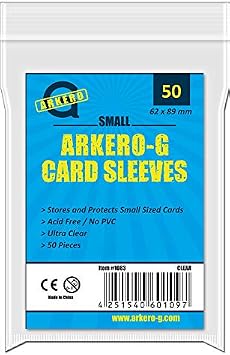 YuGiOh Structure Deck Dark World German Yu-Gi-Oh! Cards + Arkero-G 50 Small Soft Sleeves Japanese Card Sleeves (Dark World)