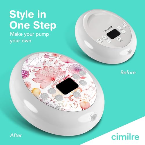Sticker floral para extractor de leche S6 y S6+ miniatura 3