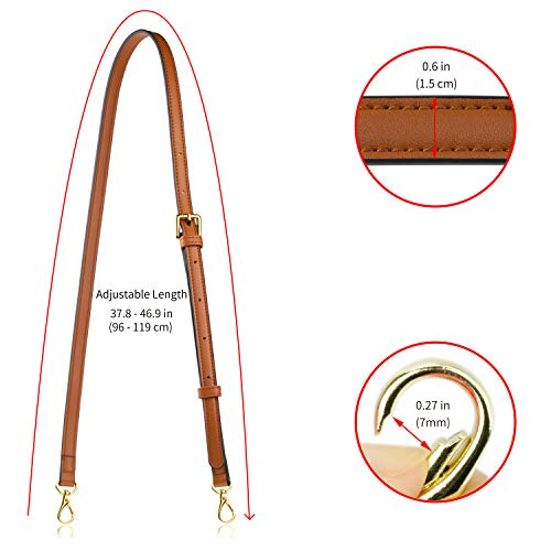Image of Allzedream Leather Purse Strap Replacement Crossbody Handbag Long Adjustable