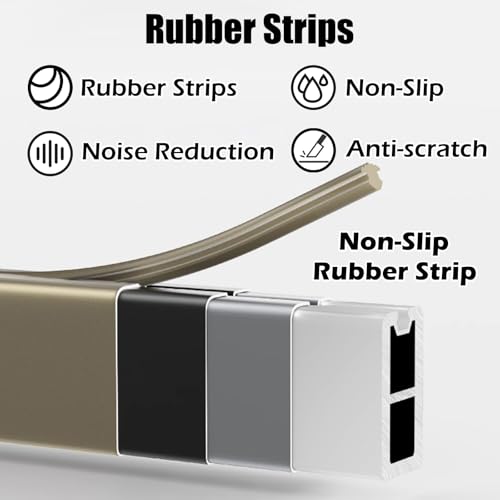 Tringle penderie intérieur noir mat pour dressing moderne - 4