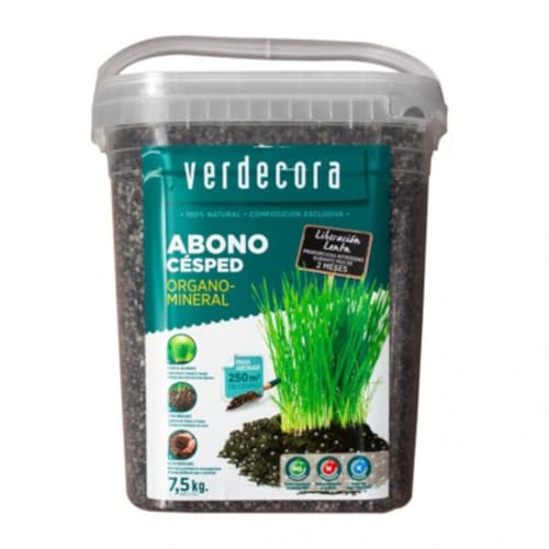 Abono Césped Liberación Lenta Marca verdecora