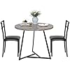 Amazon.com - GAOMON Round Dining Table Set for 2, Modern Kitchen Table ...