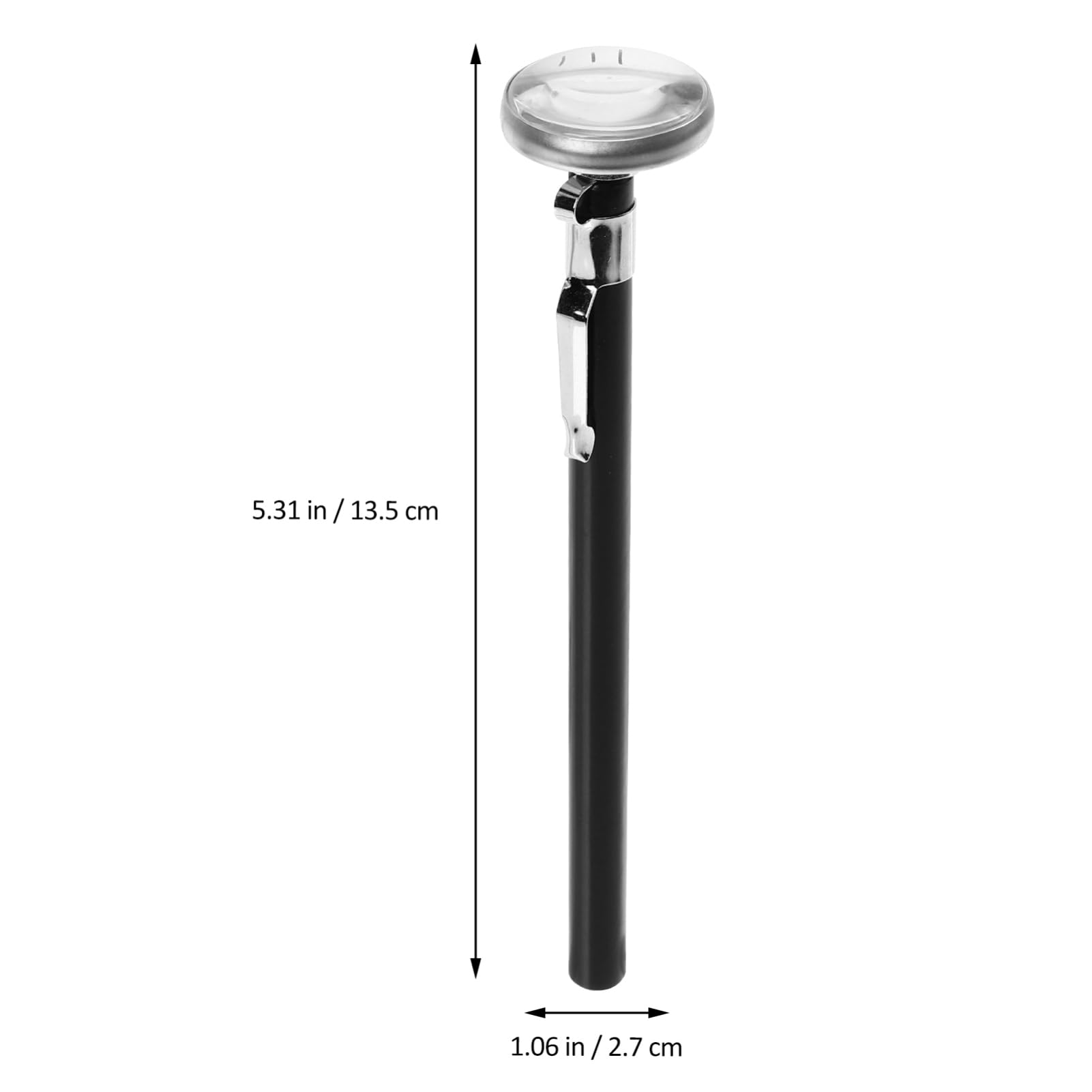 Ciieeo 2Pcs Milk Thermometer Accurate Water Temperature Thermometer for Coffee Tea and Milk Essential Tool for Steaming and Brewing Beverages