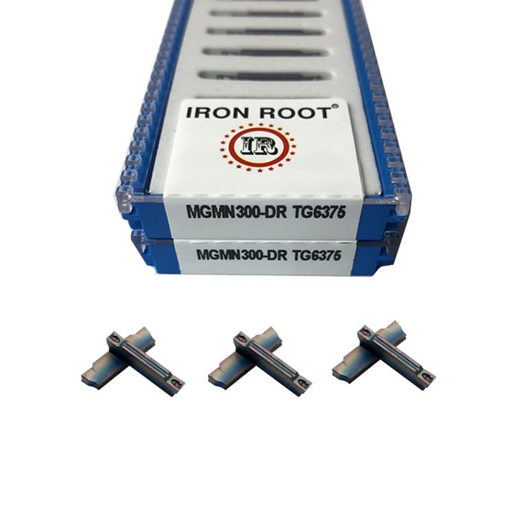 Inserto de carburo MGMN300-DR TG6375 IRON ROOT para el torneado ranurado de metal 5