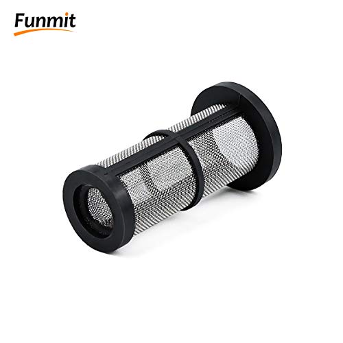 Funmit In-Line Filter Screen 48-222 Replacement For Zodiac Polaris 180, 280, 380, 3900 Model Pool Cleaner In-Line Filter Screen 48-222 (2 Pack) #TOP3