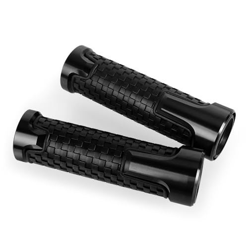 Poignées moto CBR 600RR anti-vibration en caoutchouc CNC 7/8"