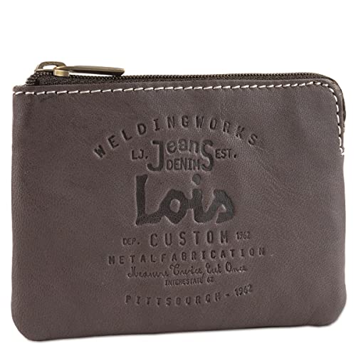 Porte-monnaie homme cuir compact RFID Lois au design fonctionnel