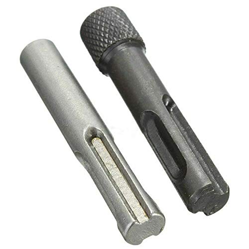 BIG BOOM® 2pcs 1/4in Hex Shank Drill Bit Chuck Adapter SDS Converter Adapter Nut Impa T2A6