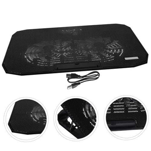 Base plegable para laptop con ventilador y ventilación mesh miniatura 7
