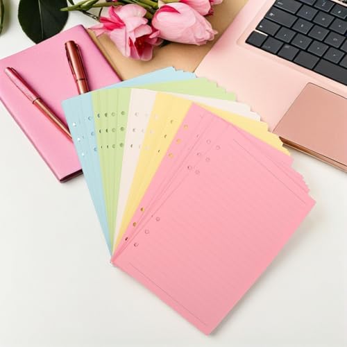 Papier ligné remplaçable pour classeur pour structurer vos cours - 6
