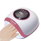 LED UV Nail Lamp for Gel,Professional Nail Dryer Light Smart Auto-sensing with 4 Timer Setting 10/30
