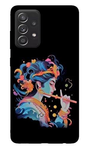 Image of 3D Premium Printed ''''''''''''''' ''''''Shree'''''' ''''''Krishna'''''' Mobile Back Cover & Case Designer for Samsung Galaxy A52s