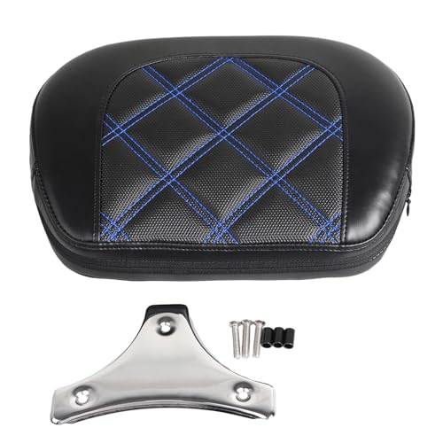 Dossier passager arrière moto support coussin Touring Electra