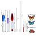 HEALLILY Kit de bordado de aguja de perforación Magic Embroidery Pen Set...