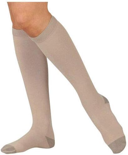 Silver Stocking 20-30 Mmhg, Model 2061 (Size 5 Knee High (ad) Close toe, Silver)