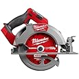Milwaukee 2732-20 M18 Fuel 18 Volt Lithium-Ion 15 Amp 7-1/4 Inch Cordless Circular Saw (Tool Only) (Non-Retail Packaging)