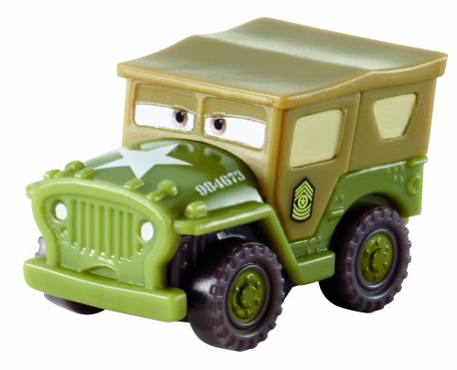 Cars Micro Drifters Sarge, Race Team Fillmore And Luigi Vehicle 3-Pack #TOP3