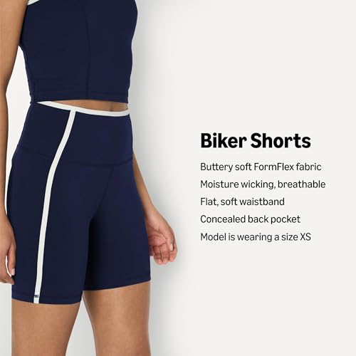 Image of Amazon Essentials Women's Active FormFlex Buttery Soft High Waist Biker Shorts