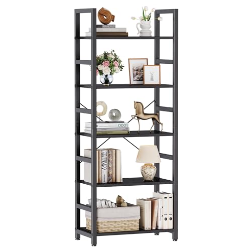 DUMOS 5-Tier Narrow Bookshelf