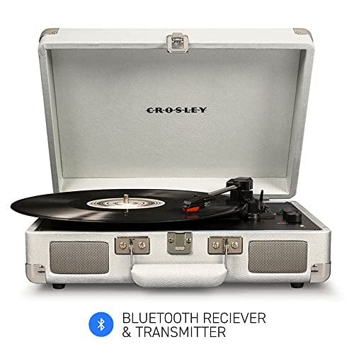 Cruiser Plus Deluxe Plateau tournant Portable Sable Blanc - Les Beatles, Paul McCartney, John Lennon, RIngo Starr, George Harrison Cruiser Plus Deluxe Plateau tournant Portable Sable Blanc – Image 6